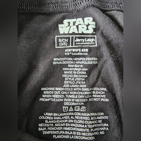 Star Wars The Mandalorian The Child Bullseye T-Shirt Black Small NWT - Picture 4 of 6